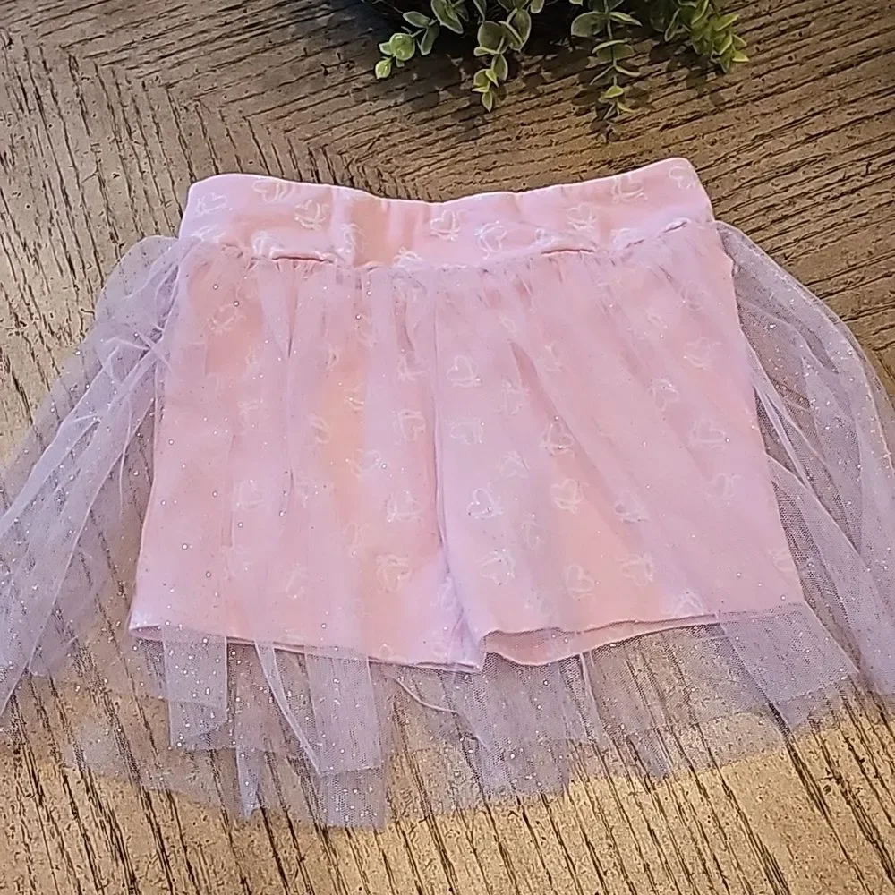 Girls tutu shorts size M 7/8